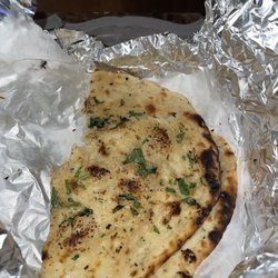 London Curry House - Garlic naan