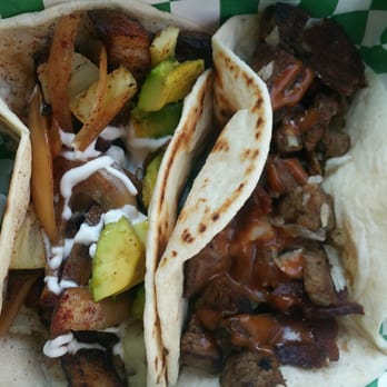 Dos Gringos Locos - Pork Belly and Tritip Tacos - Food Trucks Near Me