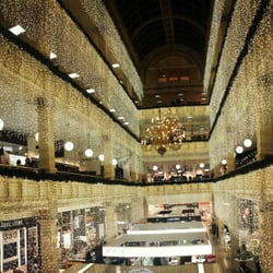 House of Fraser - Christmas light avalanche!