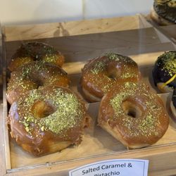 Oh! Donuts & Coffee - 4.10.25 salted caramel and pistachio donut