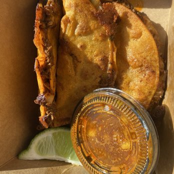 Stack'd - We ordered their specialty, the birria tacos. - Mexican Near Me - Castle Rock, Colorado Stack'd - We ordered their specialty, the birria tacos. - Mexican Near Me - Castle Rock, Colorado
