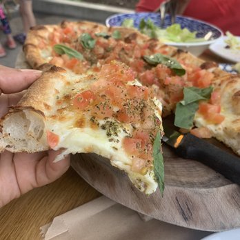 Nodo Leslieville - Bruschetta. Huge and more like a pizza - Italian Near Me - Toronto, Ontario Nodo Leslieville - Bruschetta. Huge and more like a pizza - Italian Near Me - Toronto, Ontario