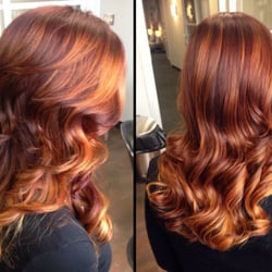 Nathan's Salon - Reds and coppers