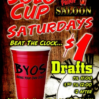 100 Proof Saloon - Solo Cup Saturday Specials - American Near Me - Ocala, Florida 100 Proof Saloon - Solo Cup Saturday Specials - American Near Me - Ocala, Florida