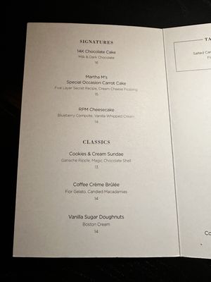 Menu photo 6 RPM Steak Chicago, IL Menu photo 6 RPM Steak Chicago, IL