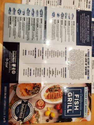 Menu photo 6 California Fish Grill Las Vegas, NV