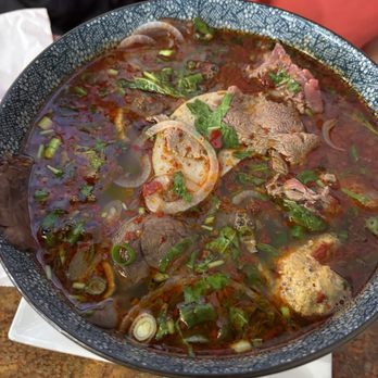Fresh Bowl - Bun Bo Hue here always satisfies! Very good! - Vietnamese Near Me - Austin, Texas Fresh Bowl - Bun Bo Hue here always satisfies! Very good! - Vietnamese Near Me - Austin, Texas