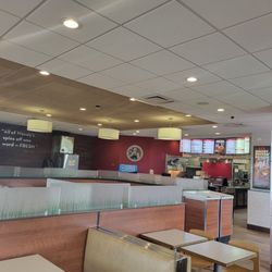 Wendy's - Inside the restaurant........
