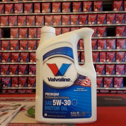 AutoZone Auto Parts - My Volvo loves Valvoline 5W-30 Natural Oil! I also love the letter "V"!