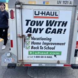 U-Haul Moving & Storage at Clinton Hwy - One of the back of the trailer I rented being