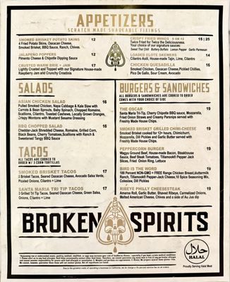 Menu photo 1 Broken Spirits Distillery Long Beach, CA Menu photo 1 Broken Spirits Distillery Long Beach, CA