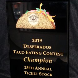 aai Trophies & Awards - Taco Eating Contest Winner Plaque!