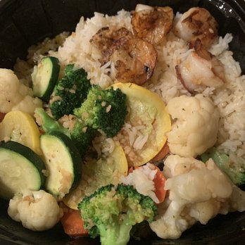 Angry Crab Shack - My $15 shrimp and vegetable plate that took forever to make. I took it to go because the rest of my party was finished eating! - Seafood Near Me - Henderson, Nevada