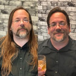 Kirkland Man - Before and after