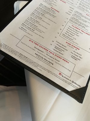 Menu photo 4 Tellers An American Chophouse Islip, NY