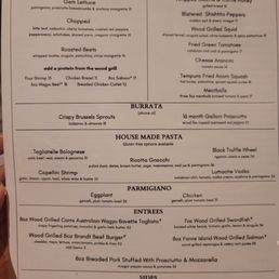 Menu Menu