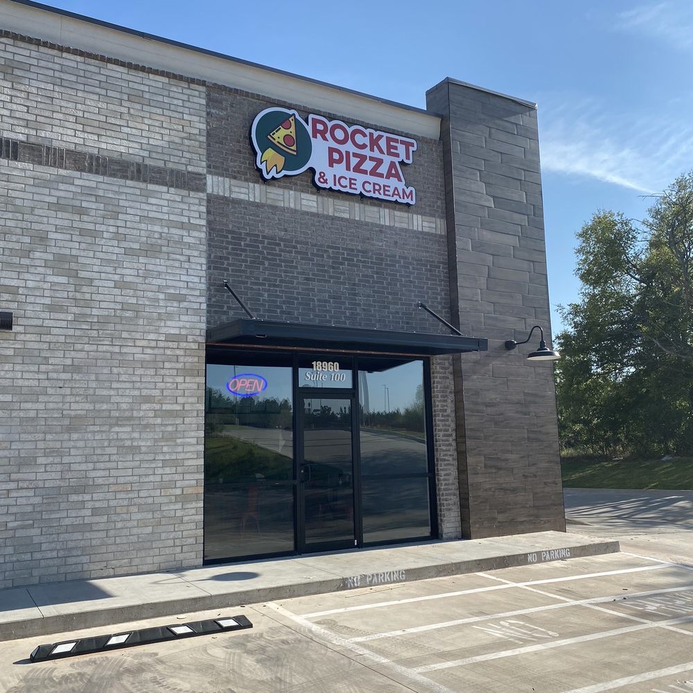 Rocket Pizza And Ice Cream - Exterior - Pizza Near Me - Harrah, Oklahoma Rocket Pizza And Ice Cream - Exterior - Pizza Near Me - Harrah, Oklahoma