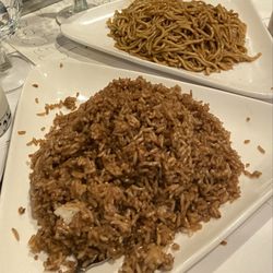 Hunan Spring Chinese - Plain lo mein and fried rice