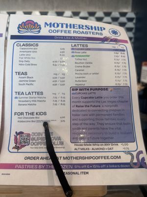 Menu photo 2 Mothership Coffee Roasters Las Vegas, NV Menu photo 2 Mothership Coffee Roasters Las Vegas, NV