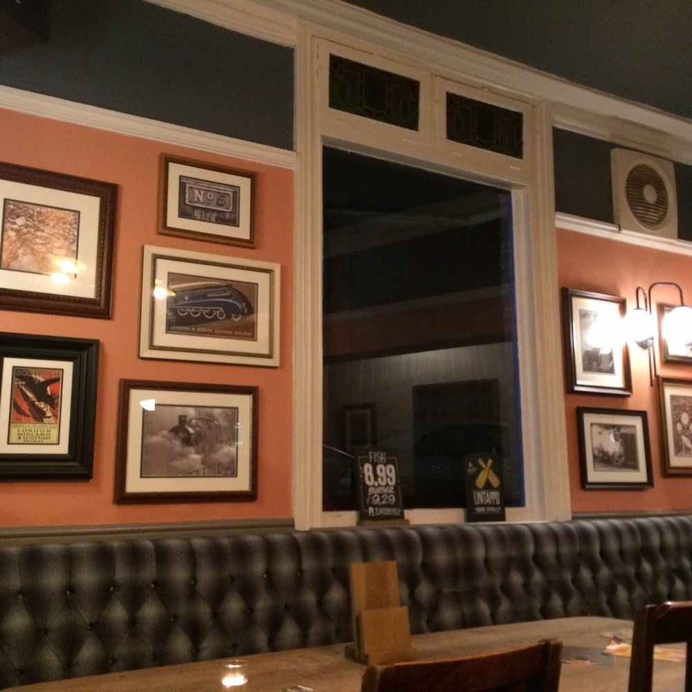 The Station - Railroad memorabilia adorns the walls. - Comedy Clubs Near Me - Sutton Coldfield, XWM The Station - Railroad memorabilia adorns the walls. - Comedy Clubs Near Me - Sutton Coldfield, XWM