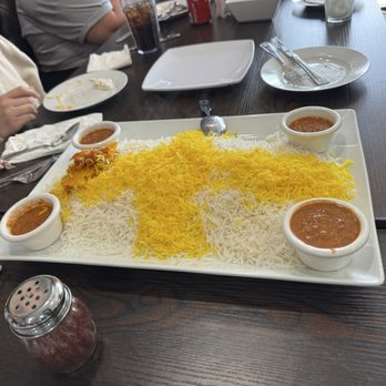 Aria's Grill - Rice and the sauce was to die for - Persian/Iranian Near Me - Torrance, California