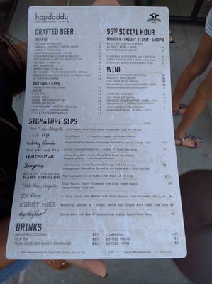 Menu photo 5 Hopdoddy Burger Bar Houston, TX Menu photo 5 Hopdoddy Burger Bar Houston, TX