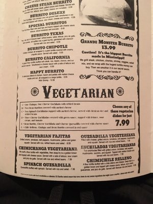 Menu photo 2 El Charrito Water Valley, MS