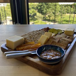 Cheese board - every element was delicious