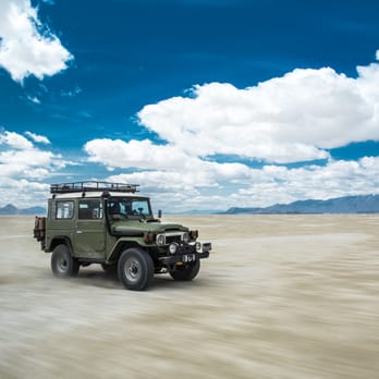 Mudrak Custom Cruisers - My FJ40 back "on the trail" after some fix it time at MUDRAKs.  Photo by Chris Van Loan. - Auto Parts & Supplies Near Me - Sonoma, California