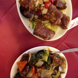 Magic Wok - Salt and pepper ribs and beef with vegetables