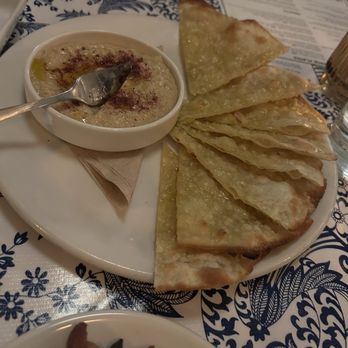 The National - Hummus with Flatbread - Mediterranean Near Me - Athens, Georgia The National - Hummus with Flatbread - Mediterranean Near Me - Athens, Georgia