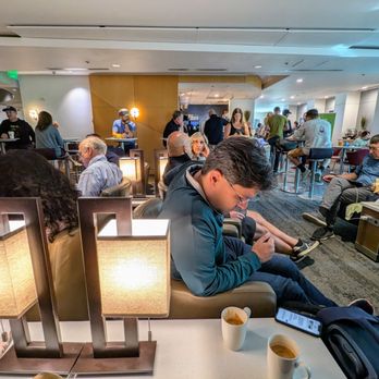 Delta Sky Club - Inside the Delta Sky Club at Concourse D nearest Gate D7 at Portland International Airport (PDX). - Airport Lounges Near Me - Portland, Oregon Delta Sky Club - Inside the Delta Sky Club at Concourse D nearest Gate D7 at Portland International Airport (PDX). - Airport Lounges Near Me - Portland, Oregon