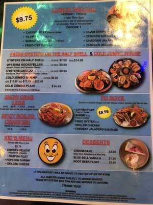 Menu photo 5 Texas Pit Oyster Bar Fort Worth, TX Menu photo 5 Texas Pit Oyster Bar Fort Worth, TX