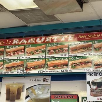 Ba Le Sandwich Shop - Menu (Dec. 2025) - Vietnamese Near Me - Alhambra, California Ba Le Sandwich Shop - Menu (Dec. 2025) - Vietnamese Near Me - Alhambra, California