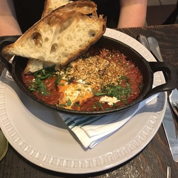 Dante - Baked eggs (probably the best thing to eat if you're hungover and need a hearty brunch) - Cocktail Bars Near Me - New York, New York
