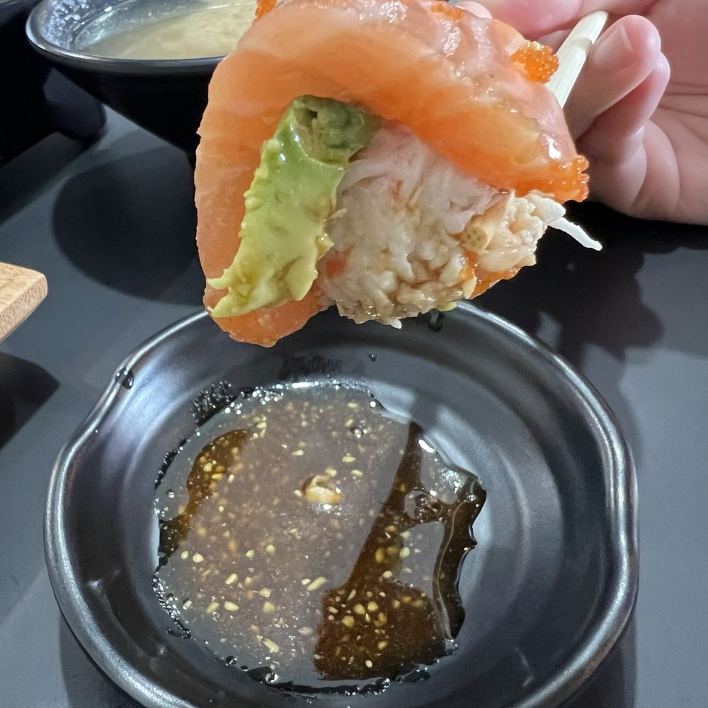 King eel Sushi Bento - Salmon Crab Roll - Sushi Bars Near Me - Santa Ana, California