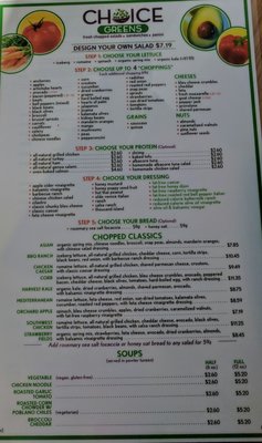 Menu photo 8 Choice Greens Tucson, AZ Menu photo 8 Choice Greens Tucson, AZ