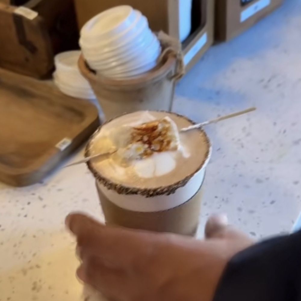 OneDo Coffee Roasters - Smores specialty latte - Coffee Roasteries Near Me - Baltimore, Maryland