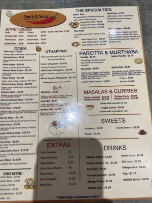 Menu photo 1 South N' Spicy Mississauga, ON Menu photo 1 South N' Spicy Mississauga, ON