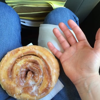 Max's Donut Shop - Things really are bigger in Texas! This cinnamon roll is only 99 cents and as big as a steering wheel! - Donuts Near Me - Allen, Texas Max's Donut Shop - Things really are bigger in Texas! This cinnamon roll is only 99 cents and as big as a steering wheel! - Donuts Near Me - Allen, Texas