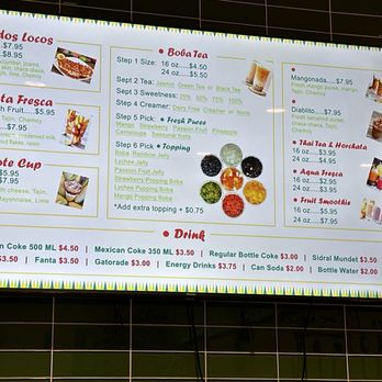 Taqueria La Cocina - Drinks - Mexican Near Me - Pinole, California Taqueria La Cocina - Drinks - Mexican Near Me - Pinole, California