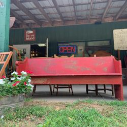 Schultz Antiques - We have always stocked a large supply of primitive furniture in our shop. Find heirloom quality furniture with, "just right," patina!