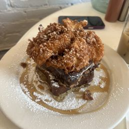 French Toast w/Fried Chicken French Toast w/Fried Chicken