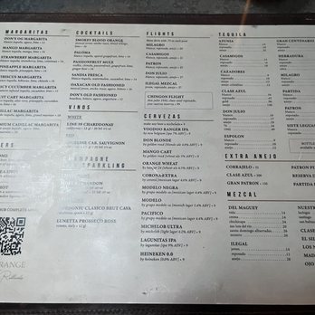 Don Orange - Menu - Cocktail Bars Near Me - Redlands, California Don Orange - Menu - Cocktail Bars Near Me - Redlands, California