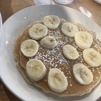 Jam + Toast - Classic Breakfast pancake with added banana - Breakfast & Brunch Near Me - Irving, Texas Jam + Toast - Classic Breakfast pancake with added banana - Breakfast & Brunch Near Me - Irving, Texas