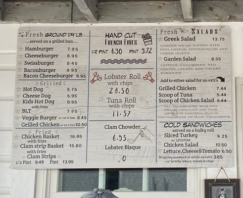 Menu photo 1 Charlie's On The Beach Ogunquit, ME