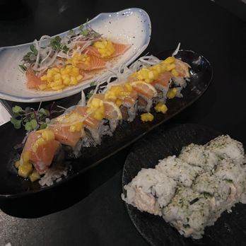 The Nori - Blue Crab California Roll and Mango Salmon Roll - Sushi Bars Near Me - Las Vegas, Nevada The Nori - Blue Crab California Roll and Mango Salmon Roll - Sushi Bars Near Me - Las Vegas, Nevada