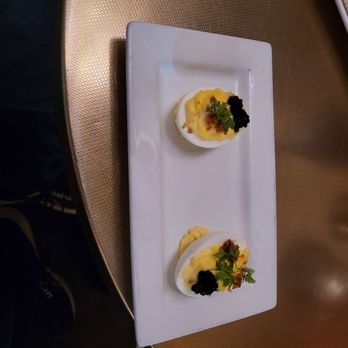 Bourbon N' Bubbles - Deviled eggs, nice presentation. - Bars Near Me - Charleston, South Carolina Bourbon N' Bubbles - Deviled eggs, nice presentation. - Bars Near Me - Charleston, South Carolina