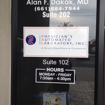Physicians Automated Laboratory - Laboratory Testing Near Me - Bakersfield, California Physicians Automated Laboratory - Laboratory Testing Near Me - Bakersfield, California