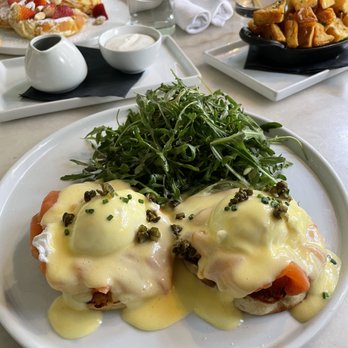 Ysabel - Salmon benedict - New American Near Me - West Hollywood, California